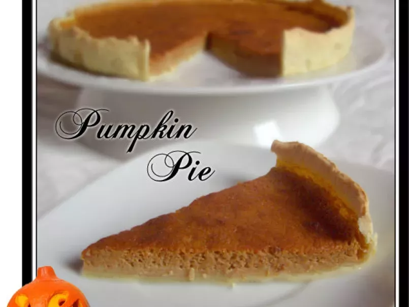 Pumpkin pie, tarte au potiron de Thanksgiving Day... - photo 2