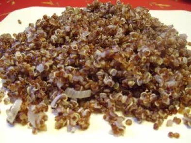 Quinoa rouge à l'échalote - photo 2