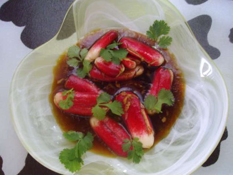 Radis frappés en marinade exotique et coriandre - photo 3