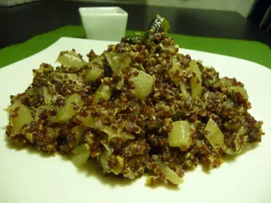 Risotto de quinoa au fenouil et aux algues (quinoatto)