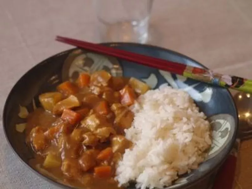 Riz au curry à la japonaise