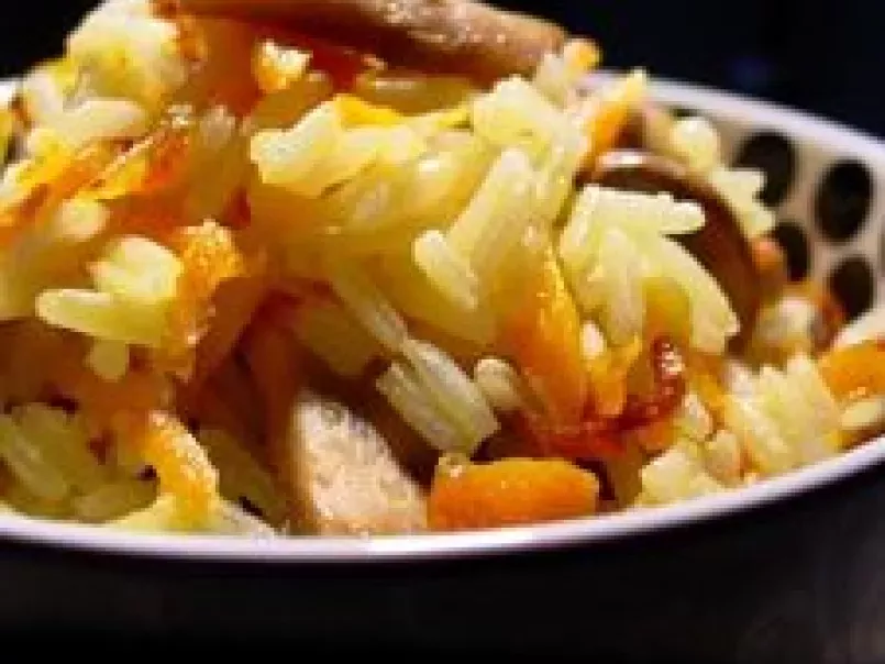 Riz Sauté aux Champignons et carottes - photo 2