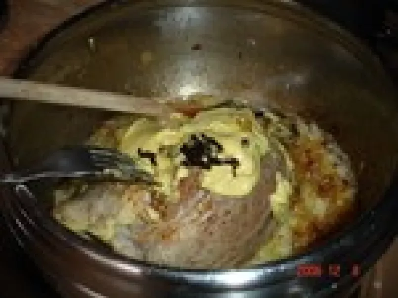 Roti au jambon à la moutarde et crème - photo 3