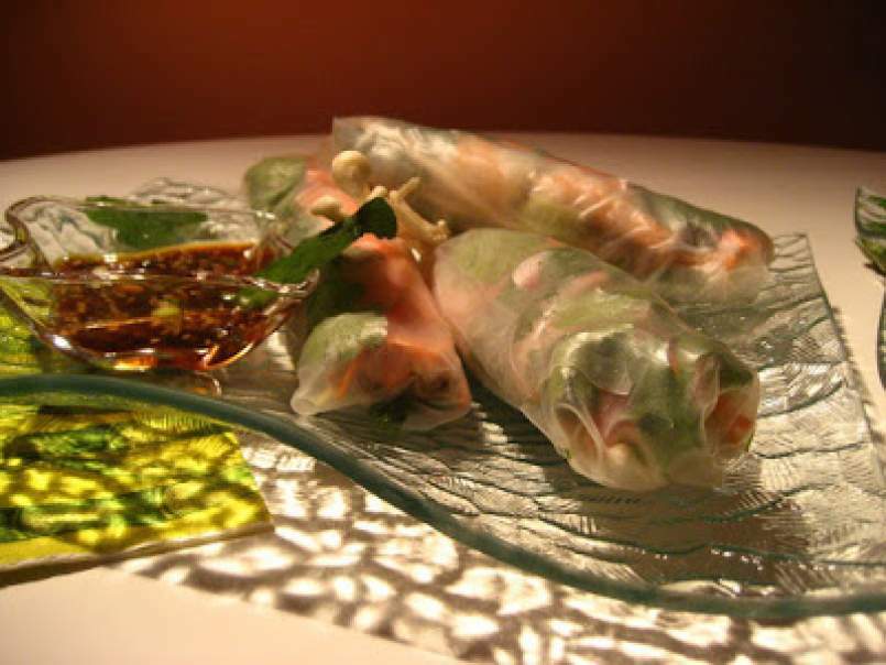 Rouleaux de printemps aux crevettes et sauce aigre-douce - photo 4