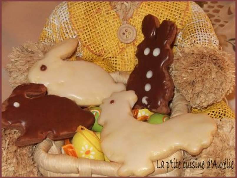 Sablés de Pâques : vanille et chocolat