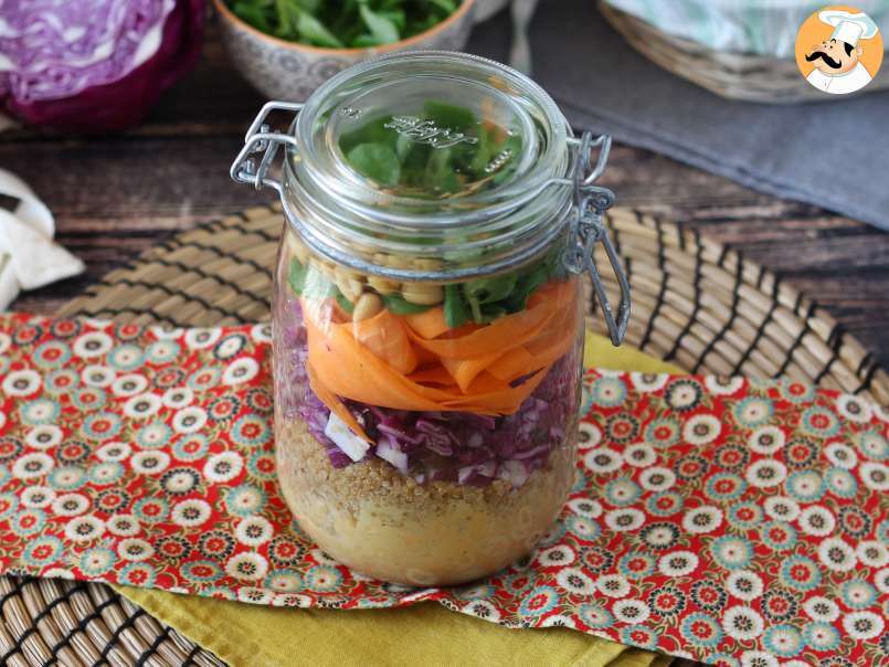 Salad jar végétarienne, la salade pratique à emporter ! - photo 5