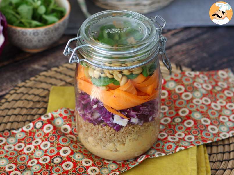 Salad jar végétarienne, la salade pratique à emporter ! - photo 7