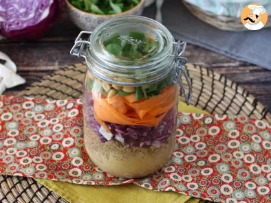 Salad jar végétarienne, la salade pratique à emporter ! - photo 5