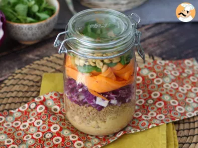 Salad jar végétarienne, la salade pratique à emporter ! - photo 7