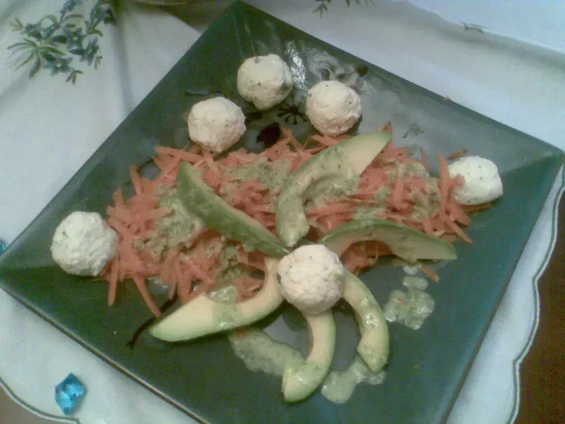 salade carotte avocat avec la labna - photo 5