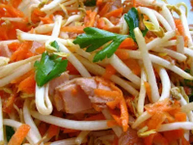 Salade chinoise express au soja