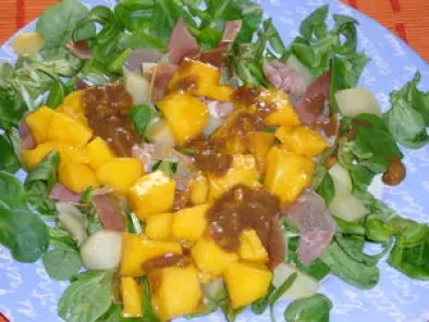 Salade complète à la mangue (3 points)