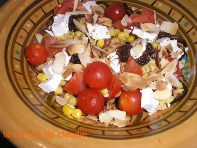 Salade composée aux amandes effilées - photo 2