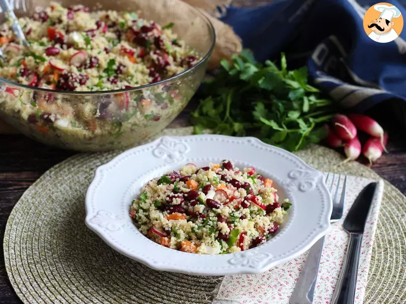 Salade couscous pour une entrée simple, saine et colorée ! - photo 5