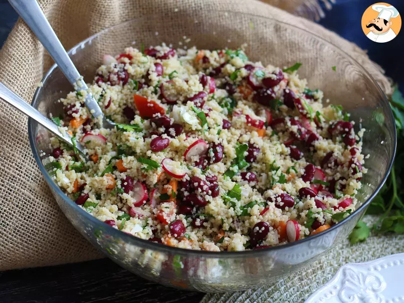 Salade couscous pour une entrée simple, saine et colorée ! - photo 3