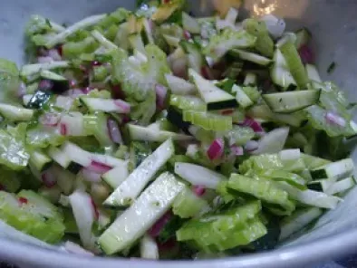 Salade Croquante de Courgette Crue, Céleri et Oignon Rouge - photo 4
