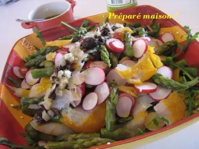 Salade d'asperges au haddock