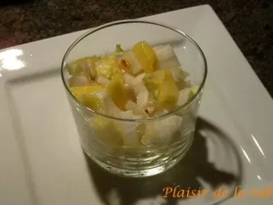 Salade de chicons et mangue
