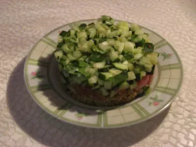 Salade de couscous aux concombres et tomates à la marocaine - photo 2