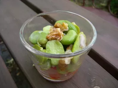 Salade de fèves aux noix - photo 2