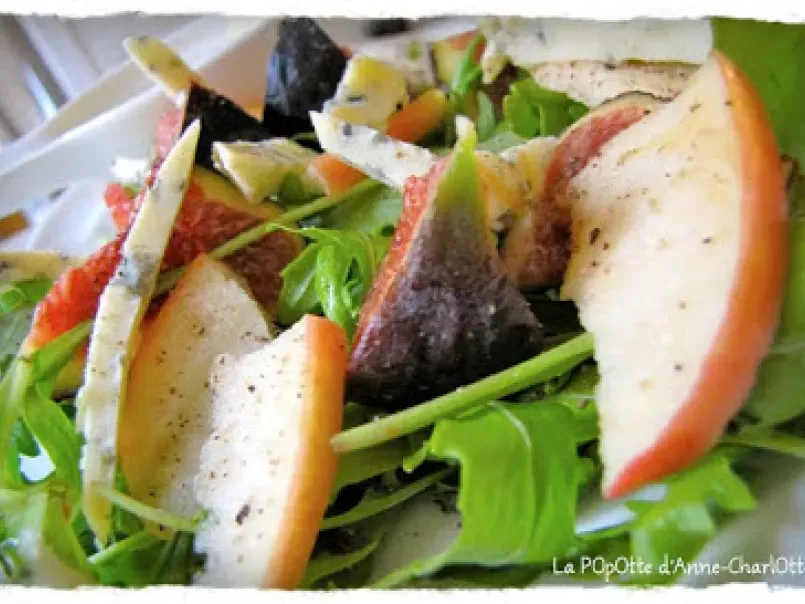 Salade de Figues, POmme et Gorgonzola. - photo 2