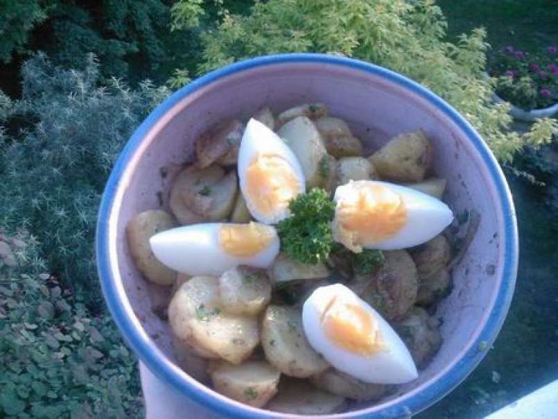 Salade de pomme de terre, oeuf, échalotte - photo 2