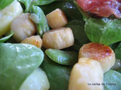 Salade de pommes de terre et de pétoncles - photo 2