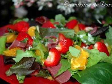 Salade de printemps salé sucré // Dinan - photo 2