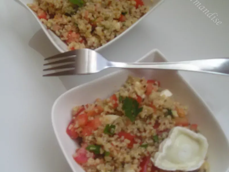 Salade de quinoa saumon et chèvre - photo 3