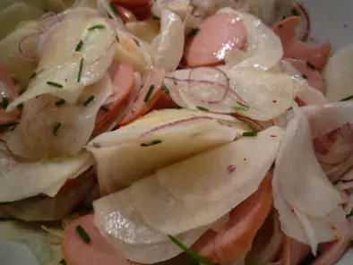 Salade de radis blanc comme en Bavière