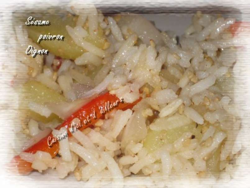 Salade de riz au sesame et sa vinaigrette aux noix - photo 2