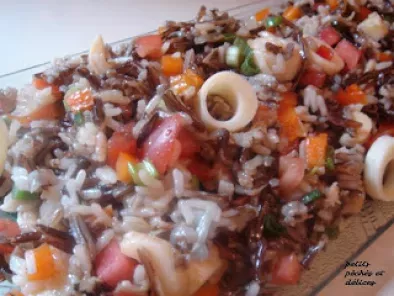 Salade de riz sauvage