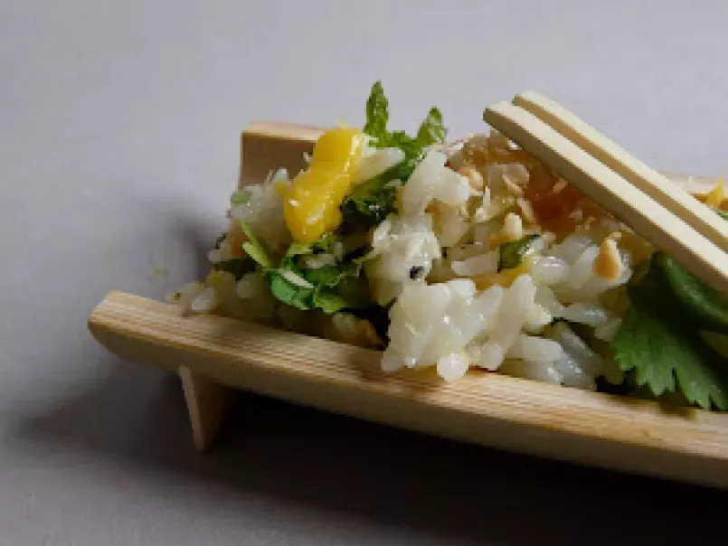 Salade de riz très fraîche à la mangue, coriandre, menthe - photo 2