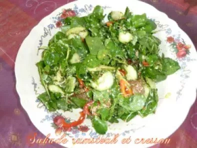 Salade énergisante aux boeuf et cresson - photo 2