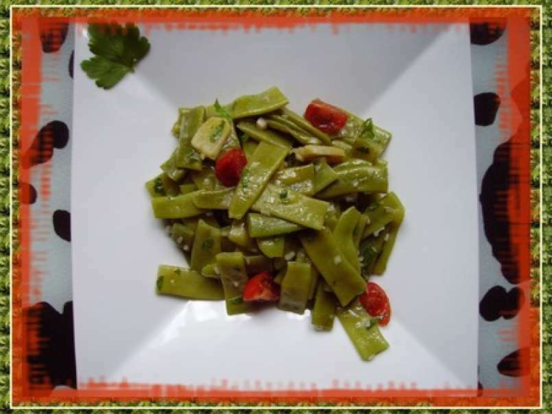 Salade Fraicheur de Haricots Vert Plats au Gingembre et Persil - photo 2