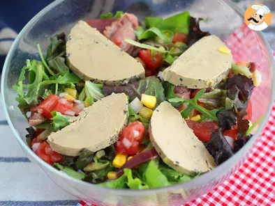 Salade landaise au foie gras (salade périgourdine) - photo 3
