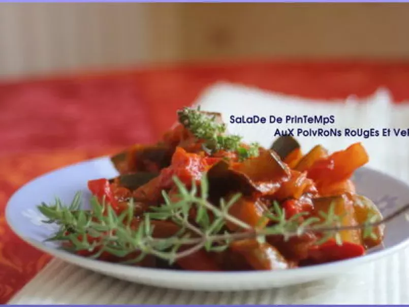 Salade printanière aux poivrons et aux courgettes - photo 2
