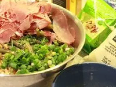 Salade sympa aux haricots verts, jambon cru et noix! - photo 3