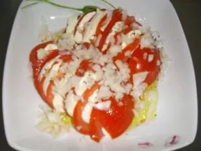 Salade tomates-mozzarella