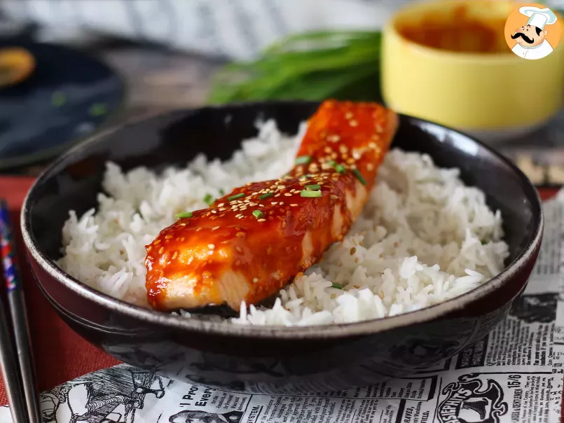 Saumon à la coréenne à la sauce gochujang prêt en 8 minutes - photo 3