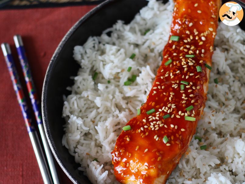 Saumon à la coréenne à la sauce gochujang prêt en 8 minutes - photo 5