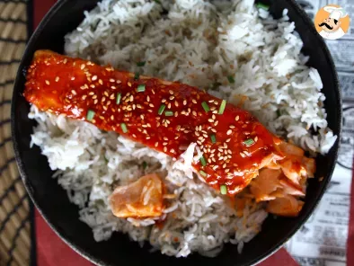 Saumon à la coréenne à la sauce gochujang prêt en 8 minutes - photo 4