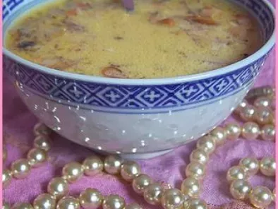 Semia Payasam, soupe de vermicelles sucrés et épicés ( dessert indien )