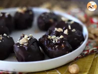 Snickers maison : dattes, cacahuètes et chocolat - l'encas sain sans sucre ajouté - photo 5