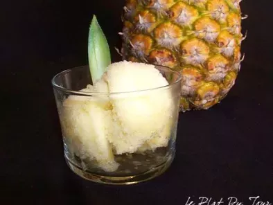 Sorbet à l'ananas