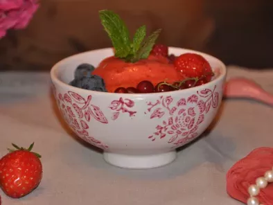 Sorbet fraise (IG bas)