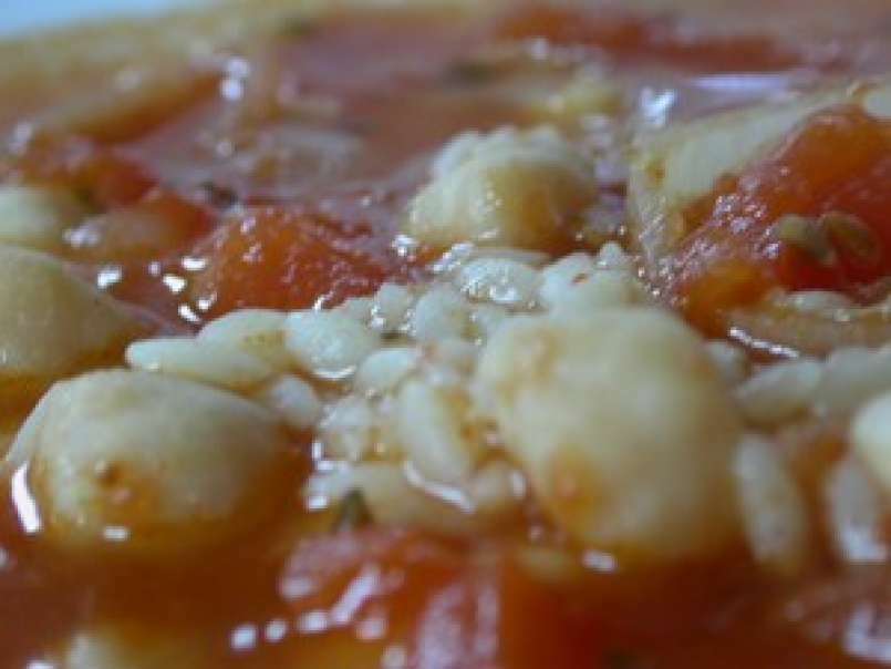 Soupe à la tomate et aux pois chiche - photo 2