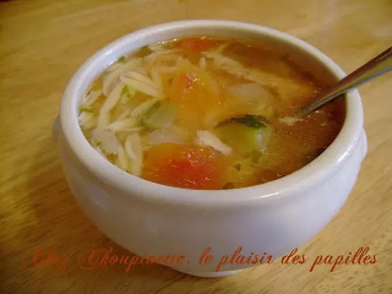 Soupe au poulet et légumes méditéranéens - photo 3