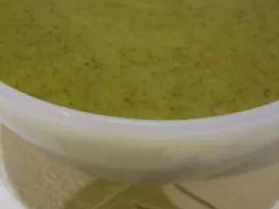 Soupe aux brocolis et à la courgette