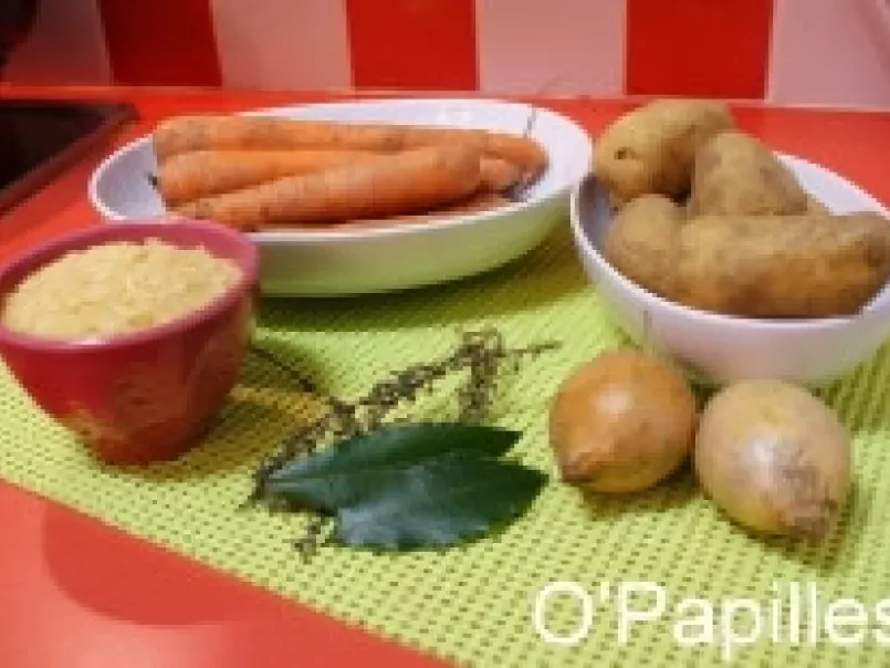 Soupe de carottes, pommes de terre et riz - photo 3